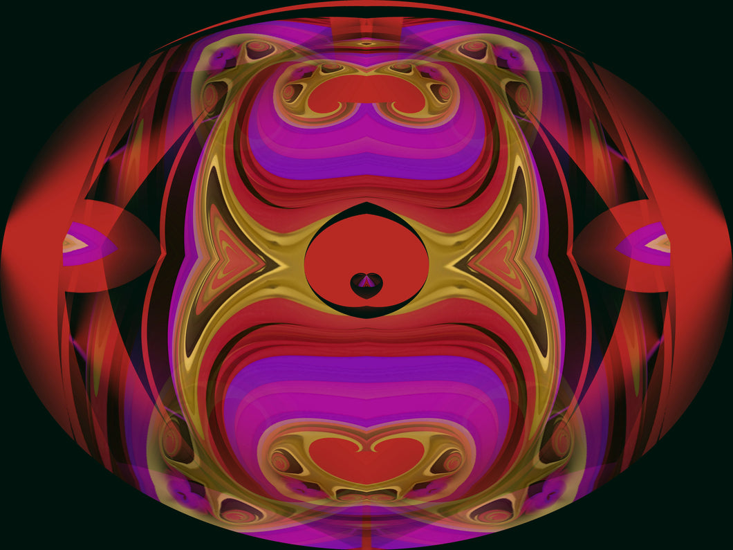 CZ Card - Magical Wheel  of the New Opportunities      by Cuzco Artist Channeller ( Teresa Rubiolo )