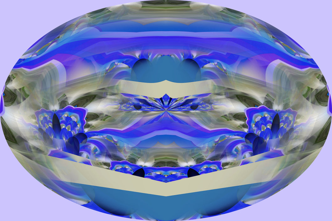 CZ Card - Linarite Powers - Divine Wisdom Flow - by Cuzco Artist Channeller ( Teresa Rubiolo)