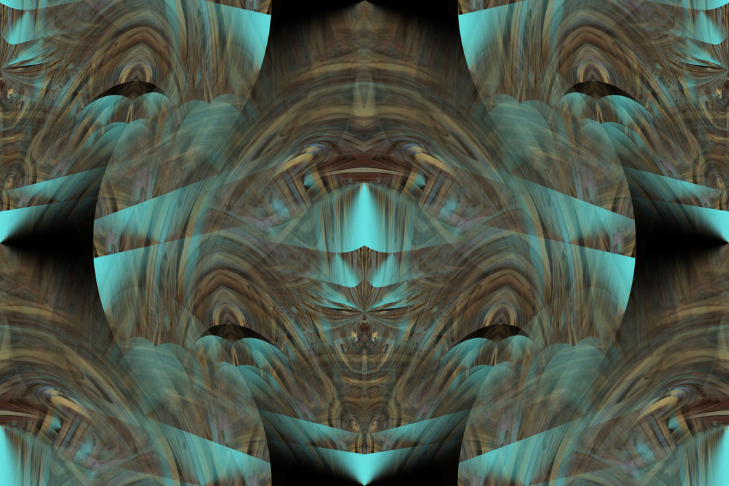 CZ Card - Optimism and Prosperity Unlimited Blessings -Mystical Flow - by Cuzco Artist Channeller ( Teresa Rubiolo) 2025