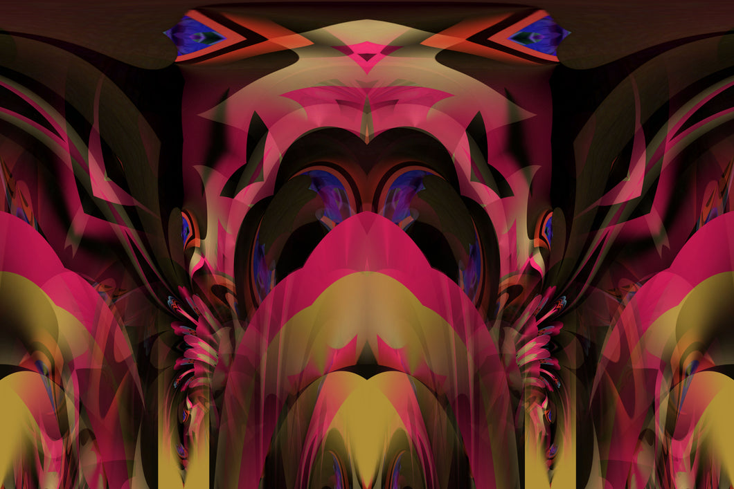 CZ Card - Protective and Balancing  Magical Powers  Flow   by Cuzco Artist Channeller ( Teresa Rubiolo)
