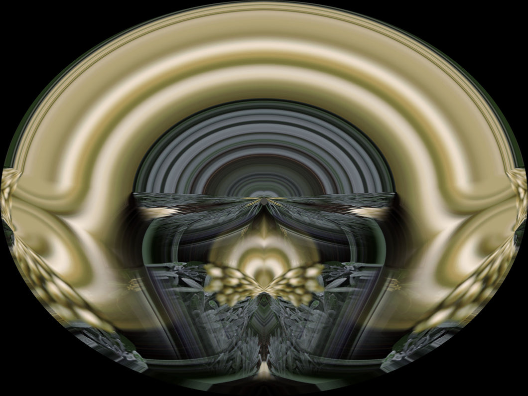 CZ Card Gold Crystals High Energy by Cuzco